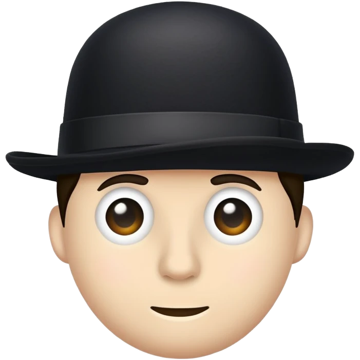 a bowler hat emoji