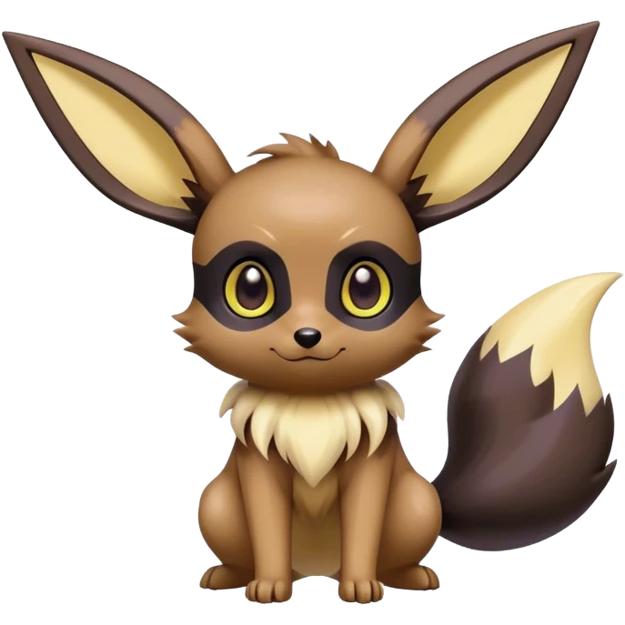 Epic Shiny Cool Cute Kawaii Eevee-Noibat-Umbreon-Pokemon Full Body emoji