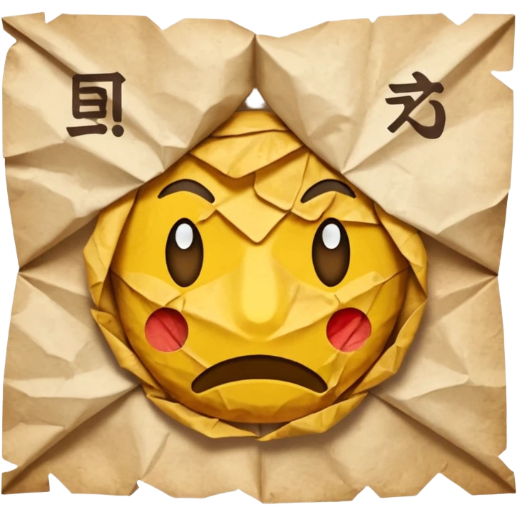 On a paper is written Kishan is looser emoji