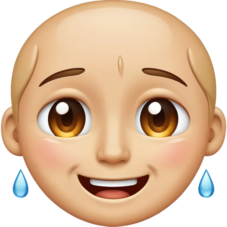face with tears of joy, happy crying face emoji