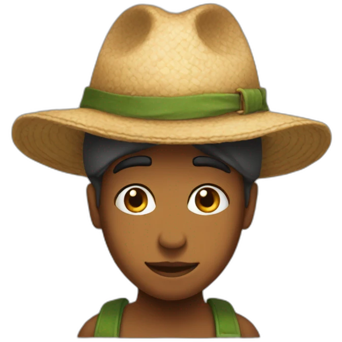 hasbulla in a hat emoji