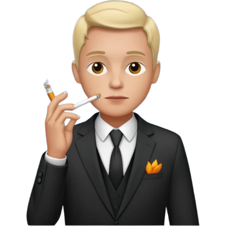 Wartender Raucher emoji