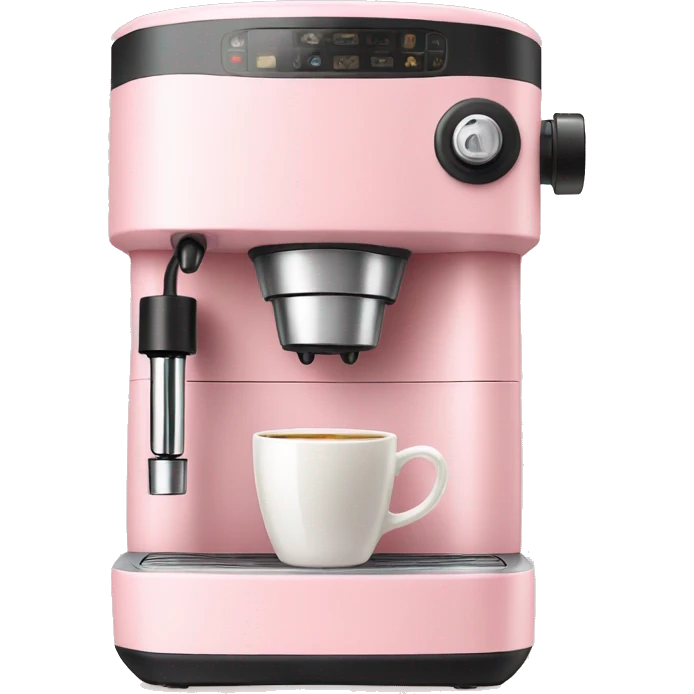 Light Pink coffee machine  emoji