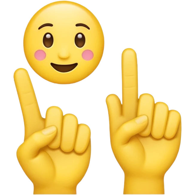 Emoji waving their pointer finger back-and-forth emoji