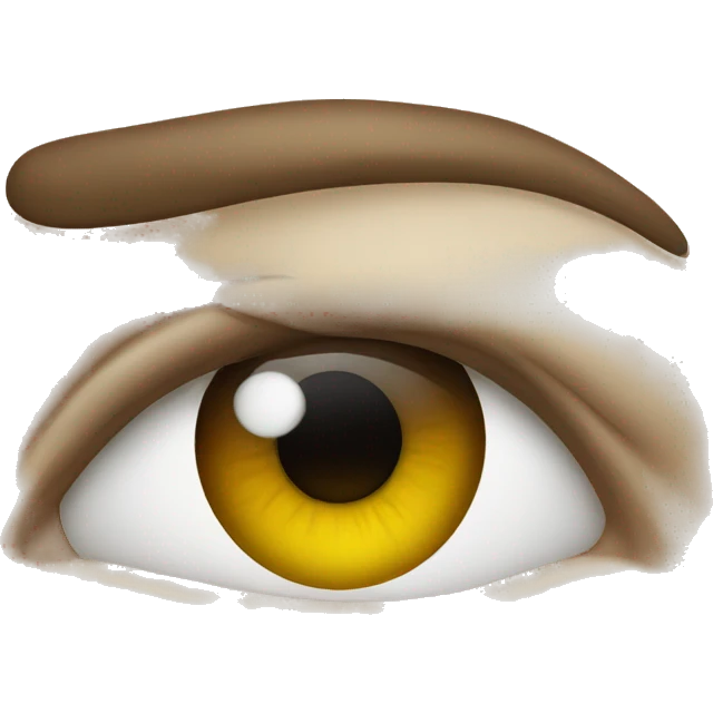 Left eye emoji