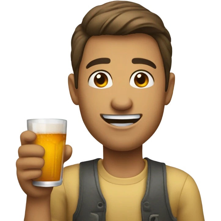 Drinking emoji
