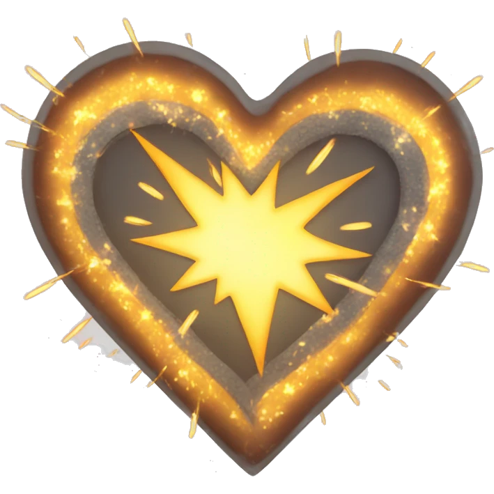 Heart with sparks  emoji