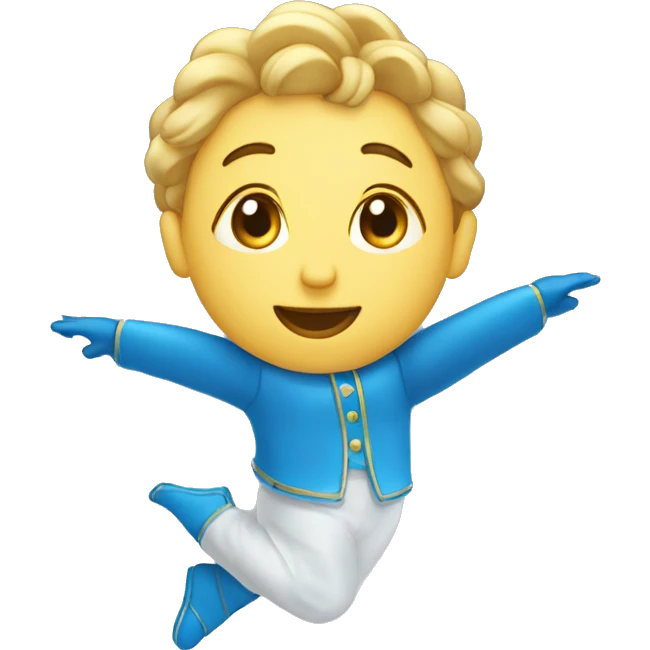 Des étoiles danz un beau ciel bleu emoji