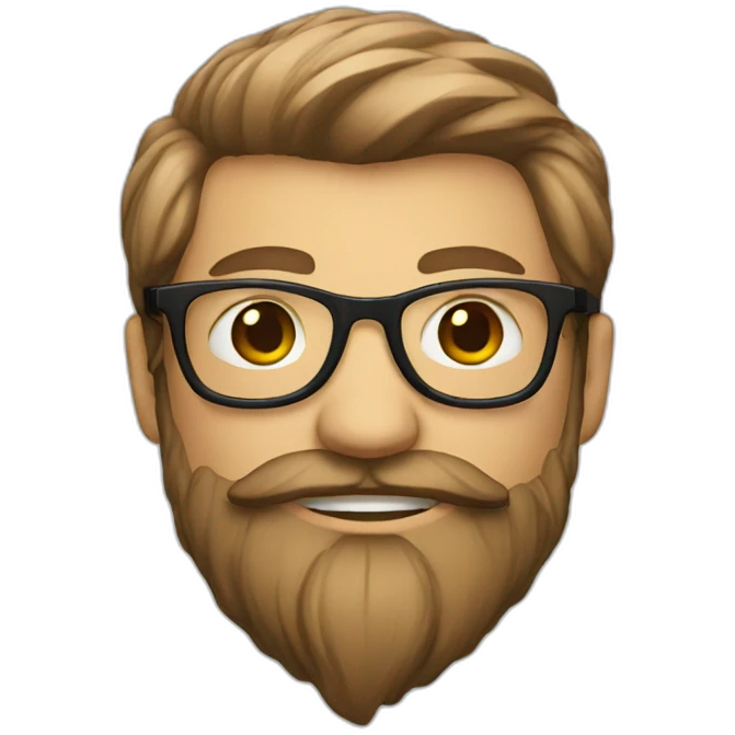hipster emoji