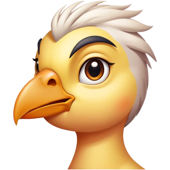 female bird muscles emoji