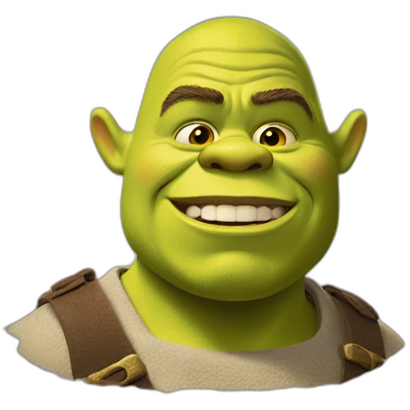 Shrek qui fait caca emoji