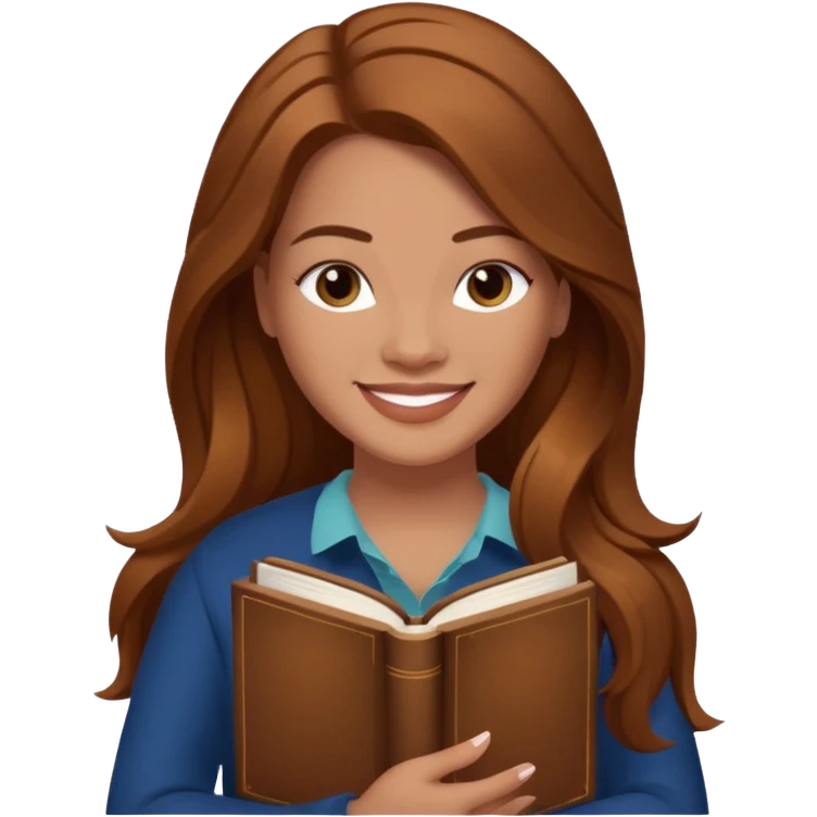generate an ios genmoji of COLLEEN HOOVER "IT ENDS WITH US" emoji