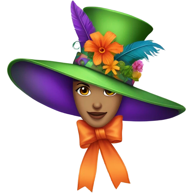 mad hatter hat emoji