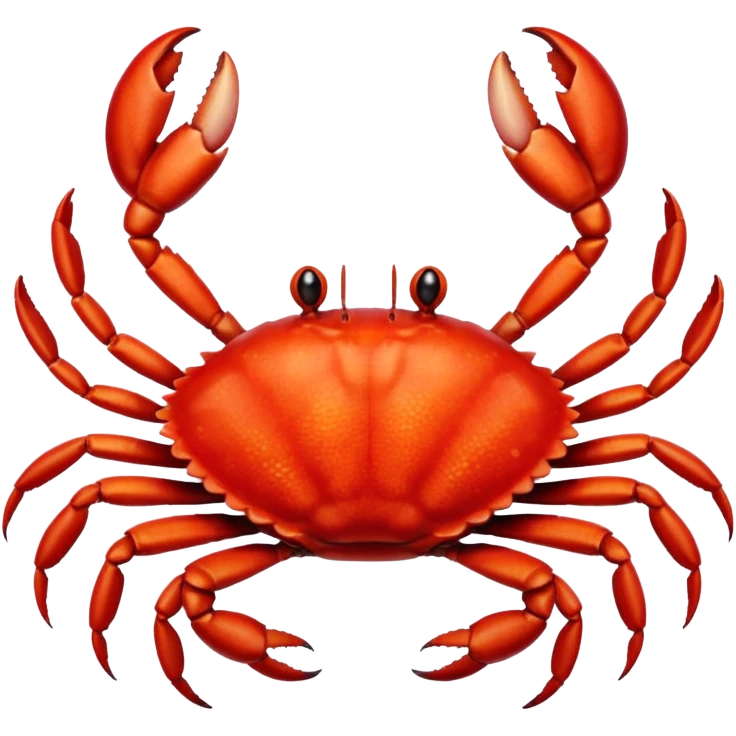 Crab emoji