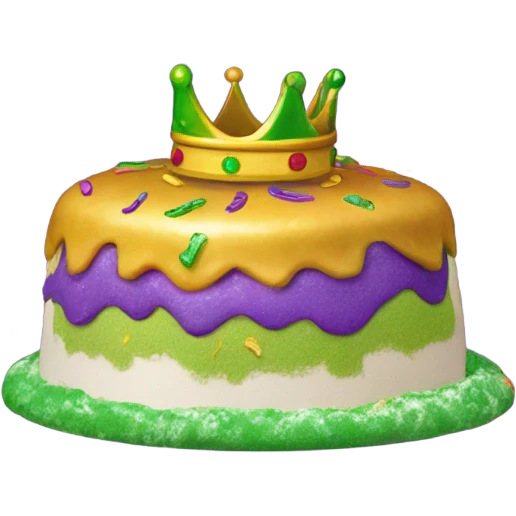 King cake emoji