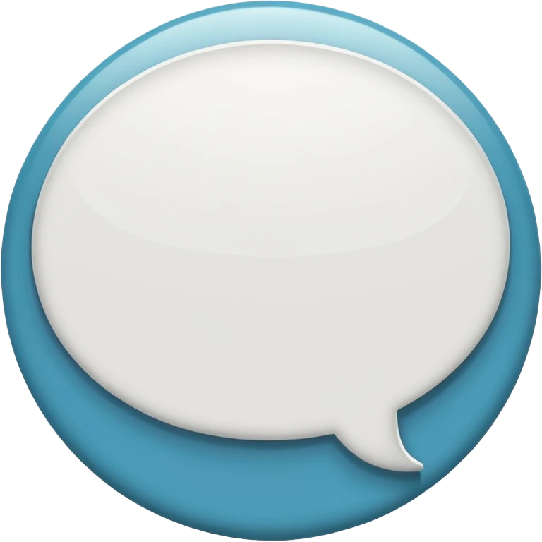 bubble speech bubble emoji