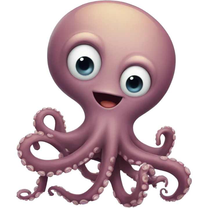 agreeable octopus with an "I agree" sign emoji