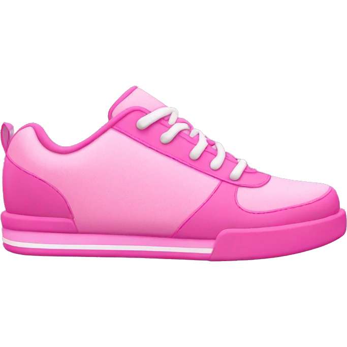 Pink gym shoes  emoji