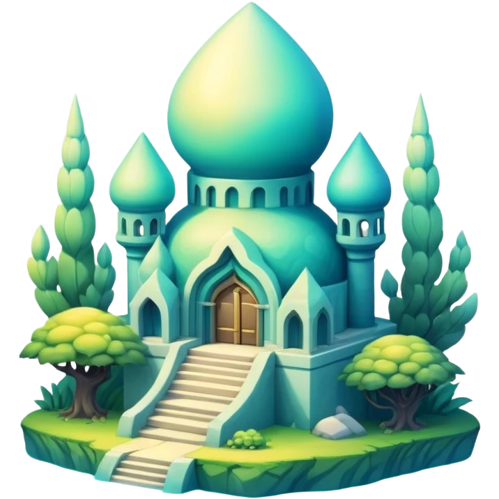 Epic divine complex detailed gradients aesthetic-scenery-Fakémon-creature emoji