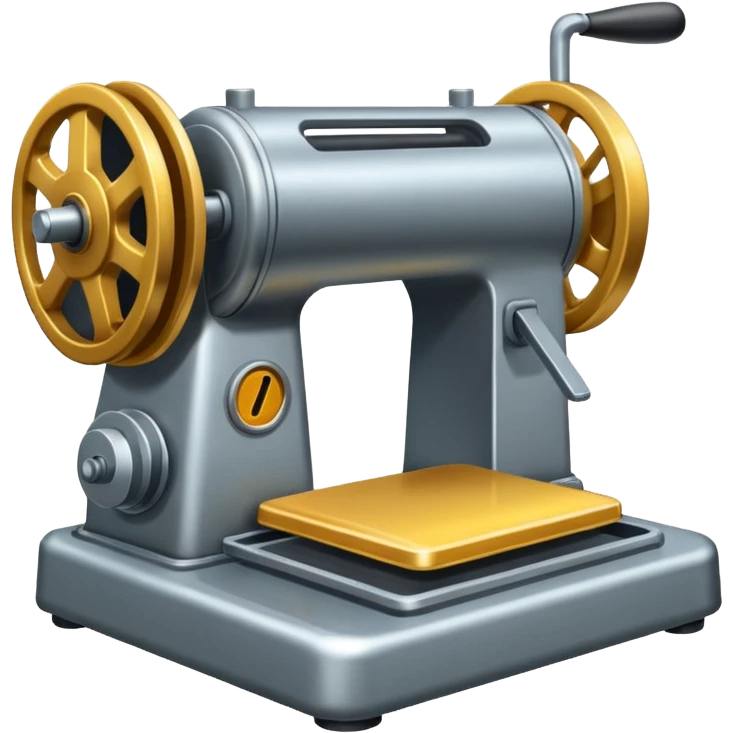 Press iron machine emoji