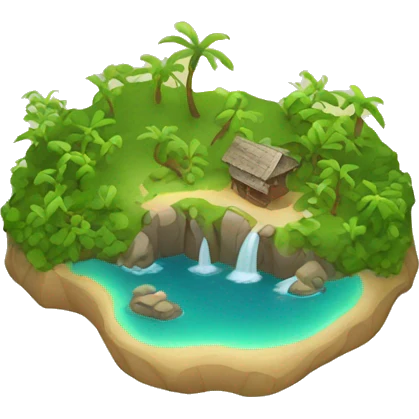 help on island sign emoji