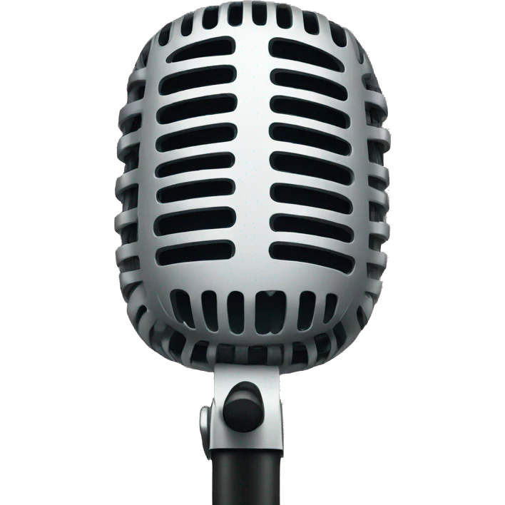 microphone spread message emoji
