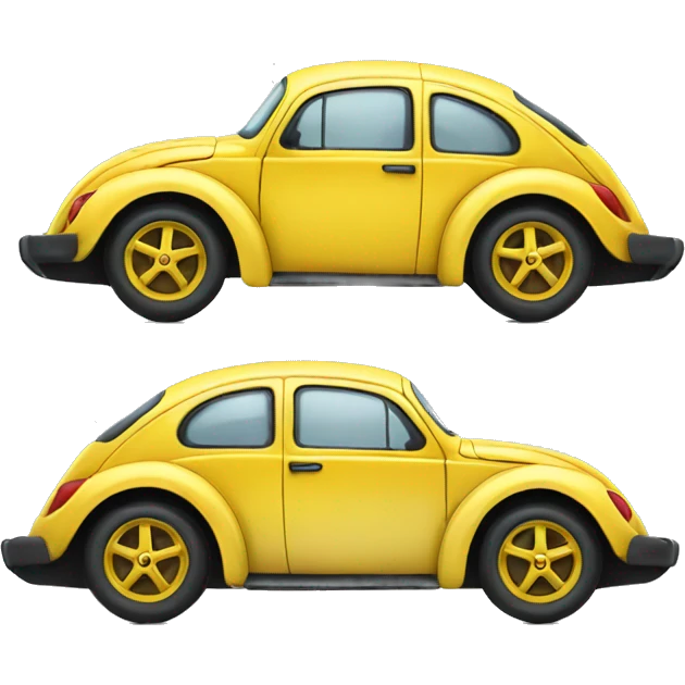 yellow bug car emoji
