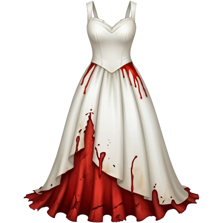 bloody bride dress emoji