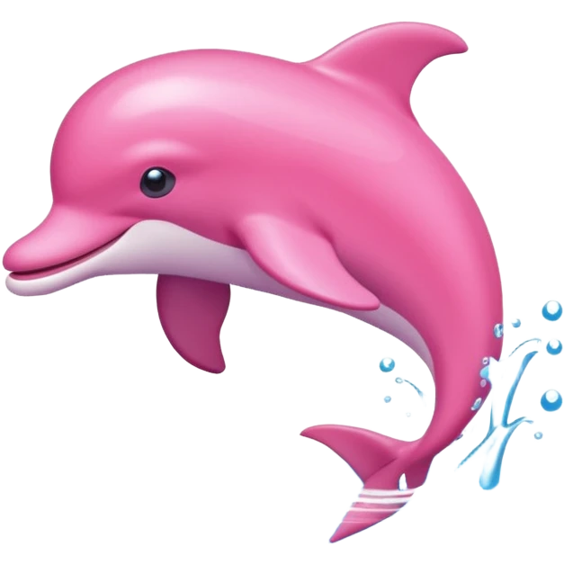 Ροζ δελφίνι emoji