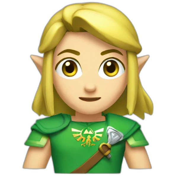 Link head zelda emoji