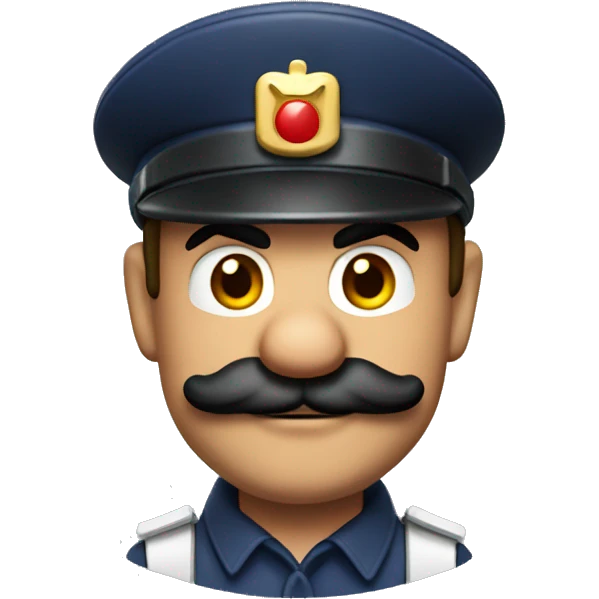 Mario le policier  emoji