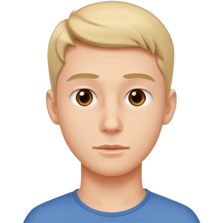 handsome boy only neck emoji