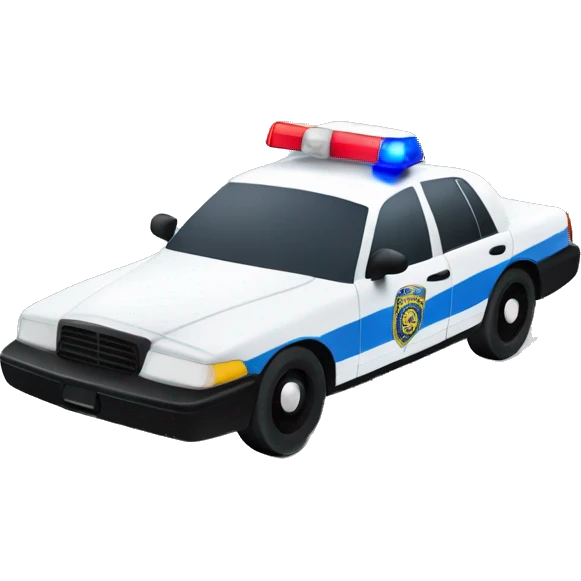 Police car emoji