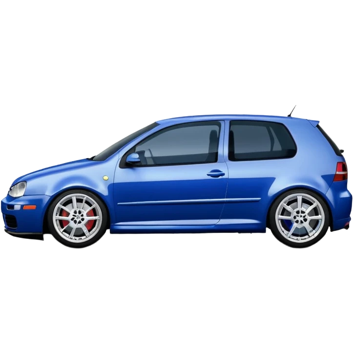Volkswagen golf mk4 r32 blue emoji