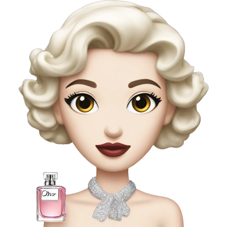 Miss Dior pefume  emoji