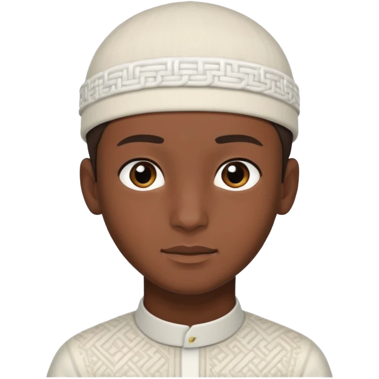 Muslim teenage boy emoji