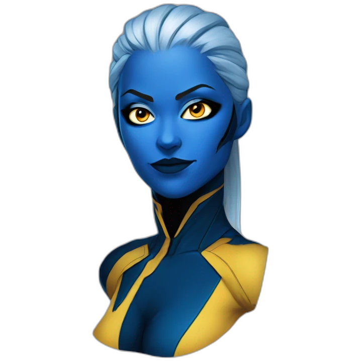 Xmen storm mystique fusion emoji