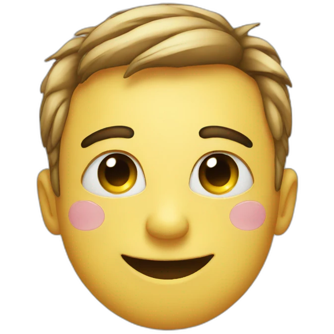 smiley with lashes emoji
