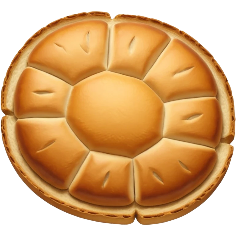 Half-shell bread emoji