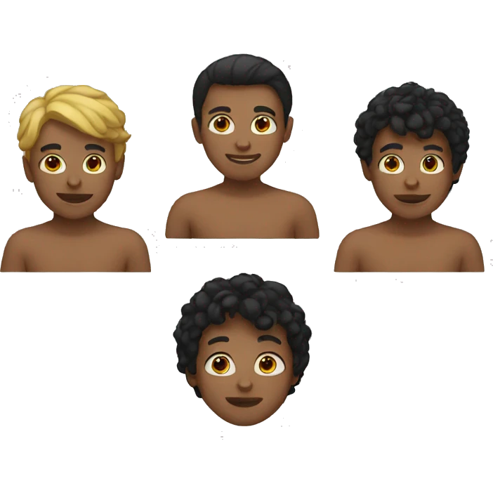 4 boys emoji