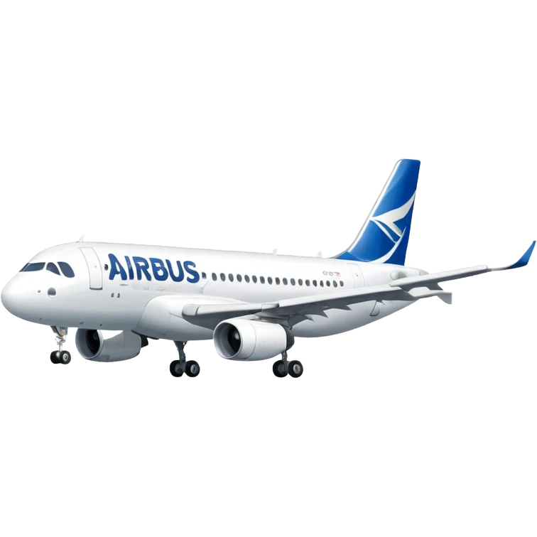 Airbus A320 of Airbus company emoji