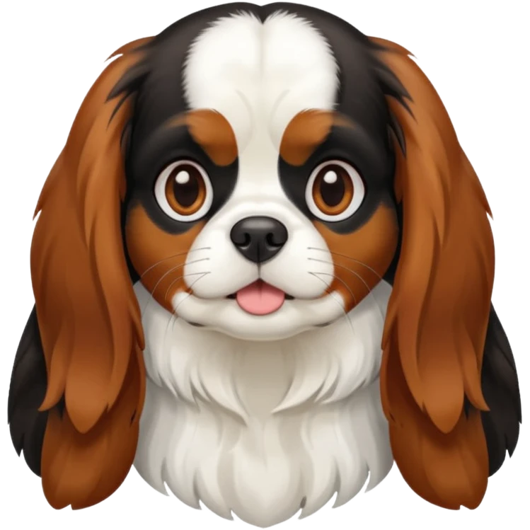 Chienne King charles emoji