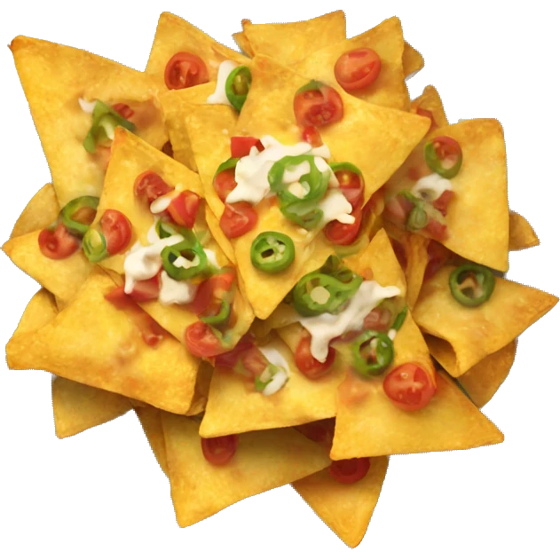 Plate of nachos emoji