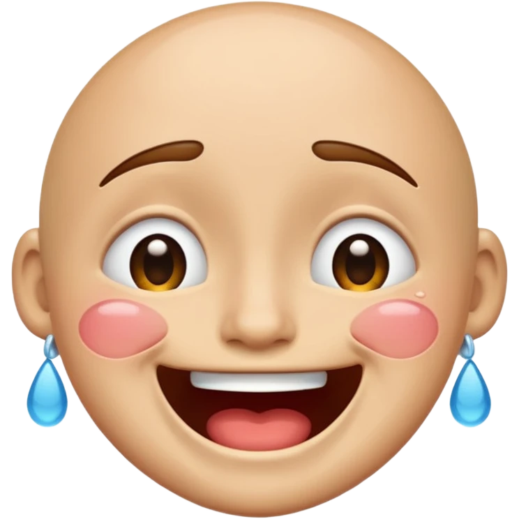 Laughing and crying  emoji