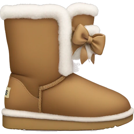 uggs with bows emoji