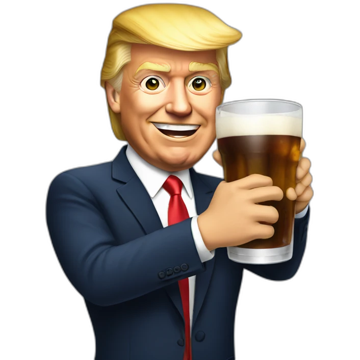 drink trump emoji