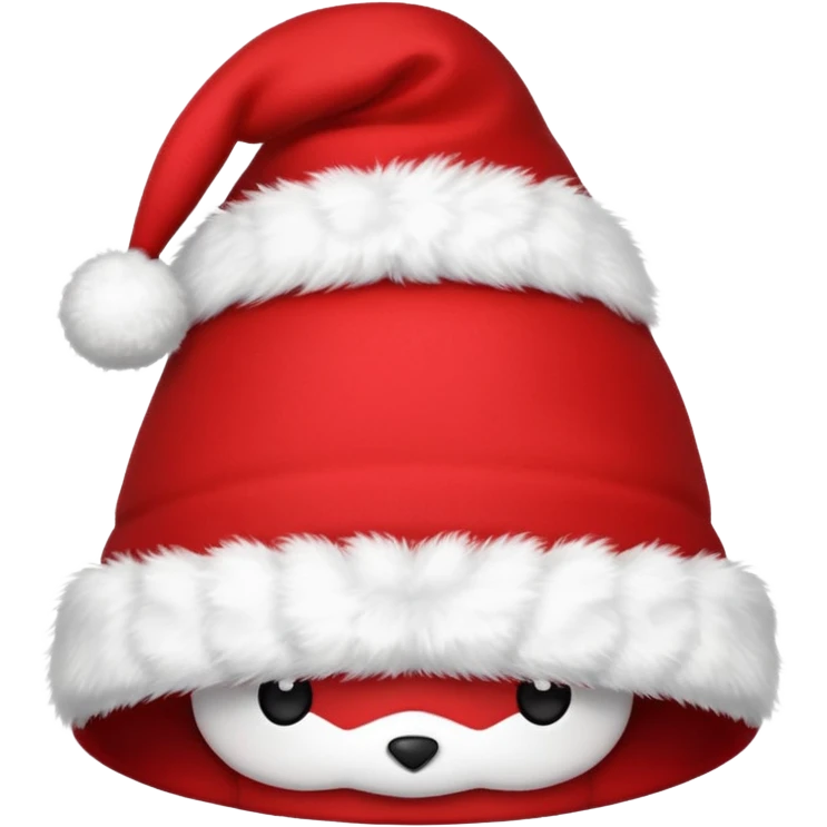 Gorro de navidad emoji