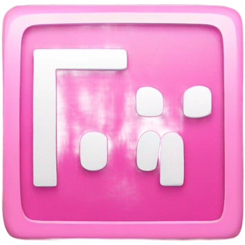 LinkedIn Logo pink emoji