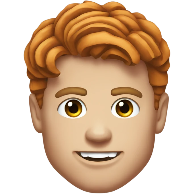 Sam darnold as a pumpkin emoji