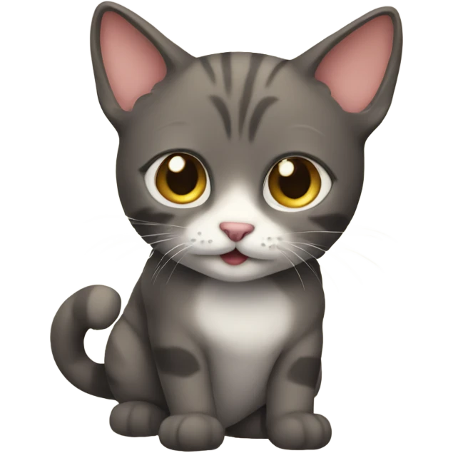 a cute cat  emoji